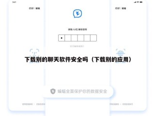 下载别的聊天软件安全吗（下载别的应用）