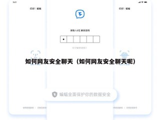 如何网友安全聊天（如何网友安全聊天呢）
