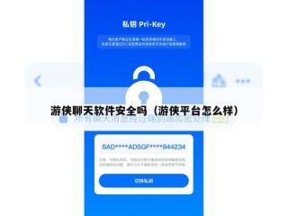游侠聊天软件安全吗（游侠平台怎么样）