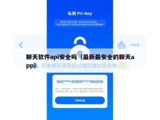 聊天软件api安全吗（最新最安全的聊天app）