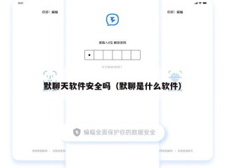 默聊天软件安全吗（默聊是什么软件）