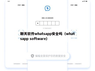 聊天软件whatsapp安全吗（whatsapp software）