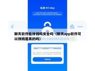 聊天软件能挣钱吗安全吗（聊天app软件可以挣钱是真的吗）