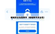 蝙蝠安全加蜜聊天（蝙蝠聊天安全性）