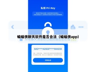 蝙蝠侠聊天软件是否合法（蝙蝠侠app）