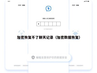 加密恢复不了聊天记录（加密数据恢复）