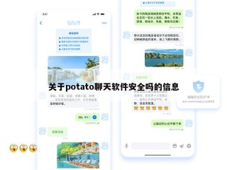 关于potato聊天软件安全吗的信息