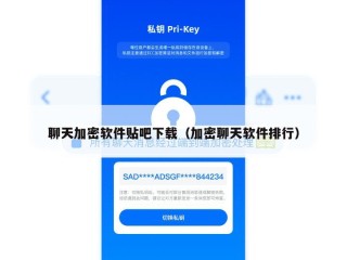 聊天加密软件贴吧下载（加密聊天软件排行）