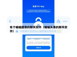 有个蝙蝠图像的聊天软件（蝙蝠头像的聊天软件）