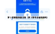 萝卜密聊服务器注销（萝卜账号会被找回吗）