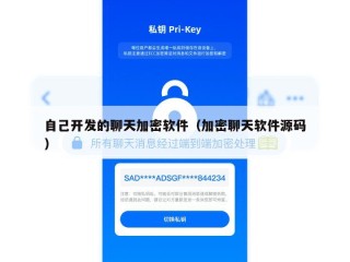 自己开发的聊天加密软件（加密聊天软件源码）