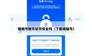蝙蝠号聊天软件安全吗（下载蝙蝠号）