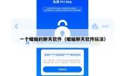 一个蝙蝠的聊天软件（蝙蝠聊天软件玩法）
