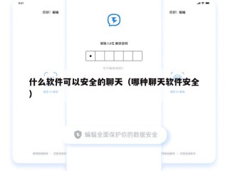 什么软件可以安全的聊天（哪种聊天软件安全）