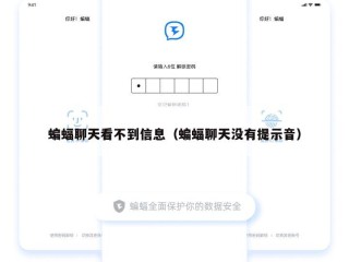 蝙蝠聊天看不到信息（蝙蝠聊天没有提示音）
