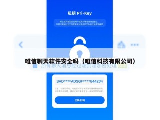 唯信聊天软件安全吗（唯信科技有限公司）
