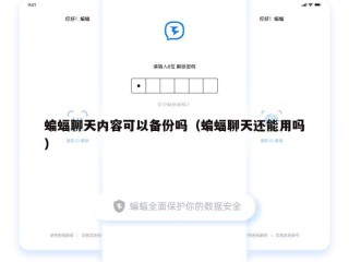 蝙蝠聊天内容可以备份吗（蝙蝠聊天还能用吗）