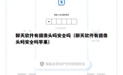 聊天软件有摄像头吗安全吗（聊天软件有摄像头吗安全吗苹果）