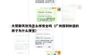 大赞聊天软件怎么样安全吗（广州保利林语的房子为什么便宜）