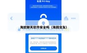 海欧聊天软件安全吗（海鸥交友）