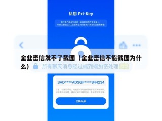 企业密信发不了截图（企业密信不能截图为什么）