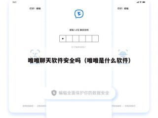 唯唯聊天软件安全吗（唯唯是什么软件）
