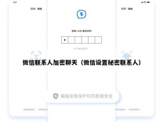 微信联系人加密聊天（微信设置秘密联系人）
