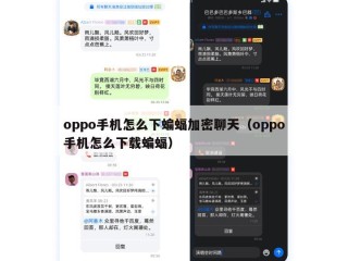 oppo手机怎么下蝙蝠加密聊天（oppo手机怎么下载蝙蝠）