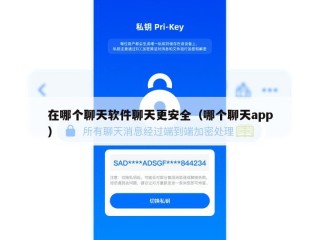 在哪个聊天软件聊天更安全（哪个聊天app）