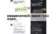 卸载蝙蝠聊天软件安全吗（蝙蝠卸载了聊天记录还有吗）