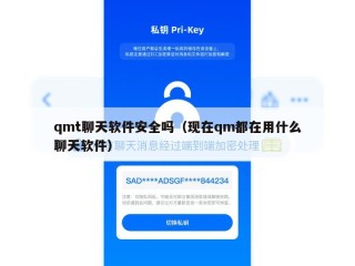 qmt聊天软件安全吗（现在qm都在用什么聊天软件）