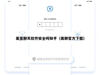 美蛮聊天软件安全吗知乎（美聊官方下载）