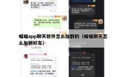 蝙蝠app聊天软件怎么加群的（蝙蝠聊天怎么加群好友）
