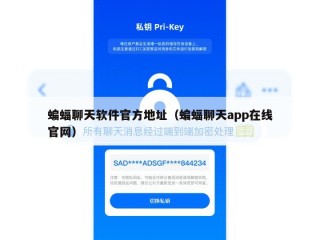 蝙蝠聊天软件官方地址（蝙蝠聊天app在线官网）