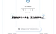 默往聊天软件安全（默往聊天平台）