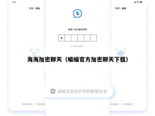 海海加密聊天（蝙蝠官方加密聊天下载）