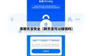 用聊天宝安全（聊天宝可以赚钱吗）