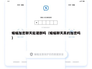 蝙蝠加密聊天能建群吗（蝙蝠聊天真的加密吗）