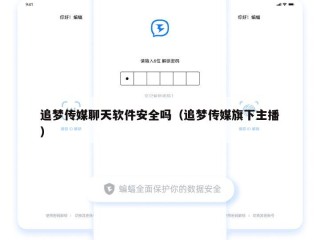 追梦传媒聊天软件安全吗（追梦传媒旗下主播）