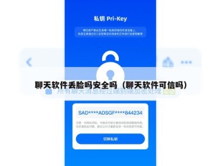 聊天软件丢脸吗安全吗（聊天软件可信吗）
