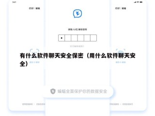 有什么软件聊天安全保密（用什么软件聊天安全）