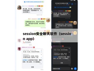 session安全聊天软件（session app）