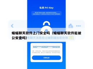 蝙蝠聊天软件上门安全吗（蝙蝠聊天软件能被公安查吗）