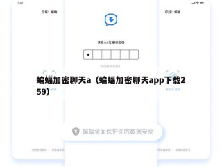 蝙蝠加密聊天a（蝙蝠加密聊天app下载259）