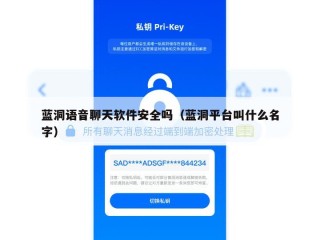 蓝洞语音聊天软件安全吗（蓝洞平台叫什么名字）