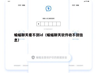 蝙蝠聊天看不到id（蝙蝠聊天软件收不到信息）