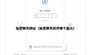加密聊天网址（加密聊天软件哪个最火）