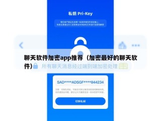 聊天软件加密app推荐（加密最好的聊天软件）