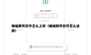 蝙蝠聊天软件怎么上榜（蝙蝠聊天软件怎么进群）