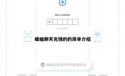 蝙蝠聊天充钱的的简单介绍